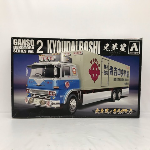 爆走野郎　二代目　飛車角　プラモデル　美品 新品 アオシマ 爆走野郎 デコトラ 飛車角 1/32の通販 by 虹商店｜ラクマ
