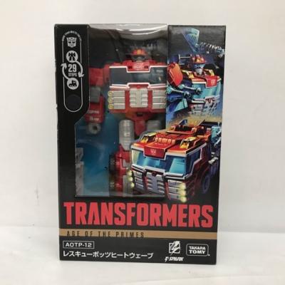 【未開封】TRANSFORMERS トランスフォーマー AOTP-12 レスキューボッツヒートウェーブ【中古】ホビー ロボット 53H08022780