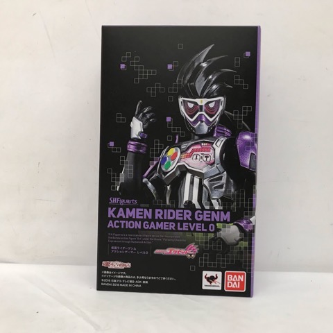 S.H.フィギュアーツ 仮面ライダーゲンム アクションゲーマー レベル0 「仮面ライダーエグゼイド」【中古】ホビー 特撮 51H07612682