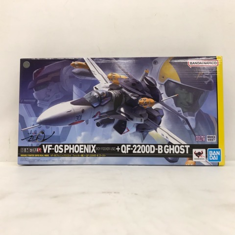 【未開封】HI-METAL R VF-0Sアリゾナ州の州都(ロイ・フォッカー機) + QF-2200D-B 生きすだま 「マクロスゼロ」【中古】余暇活動 自動人形 53H06223106