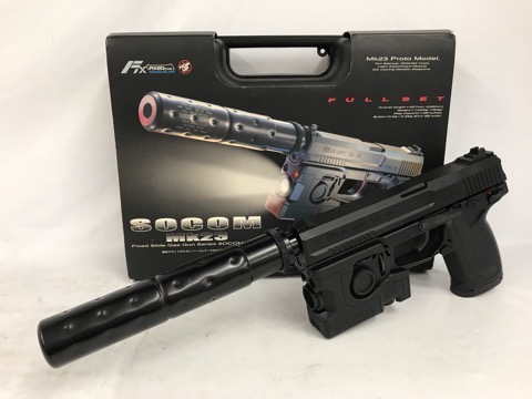東京マルイ SOCOM Mk23 ソーコム 固定スライド ガスガン 18歳以上【中古】ミリタリー 53MM0203785