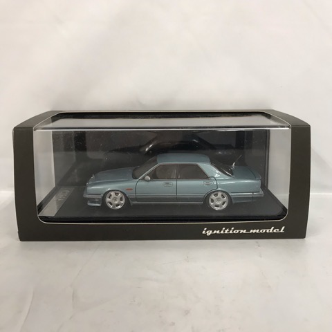 1/43 NISSAN GLORIA CIMA 日産 グロリア シーマ Y31(ライトブルー)【中古】ホビー モデルカー 53H02719734