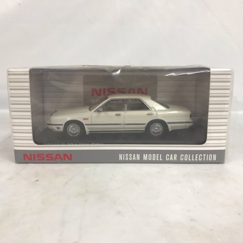 1/43 NISSAN GLORIA CIMA 日産 グロリア シーマ FY31(ホワイトパール)【中古】ホビー モデルカー 53H02719735