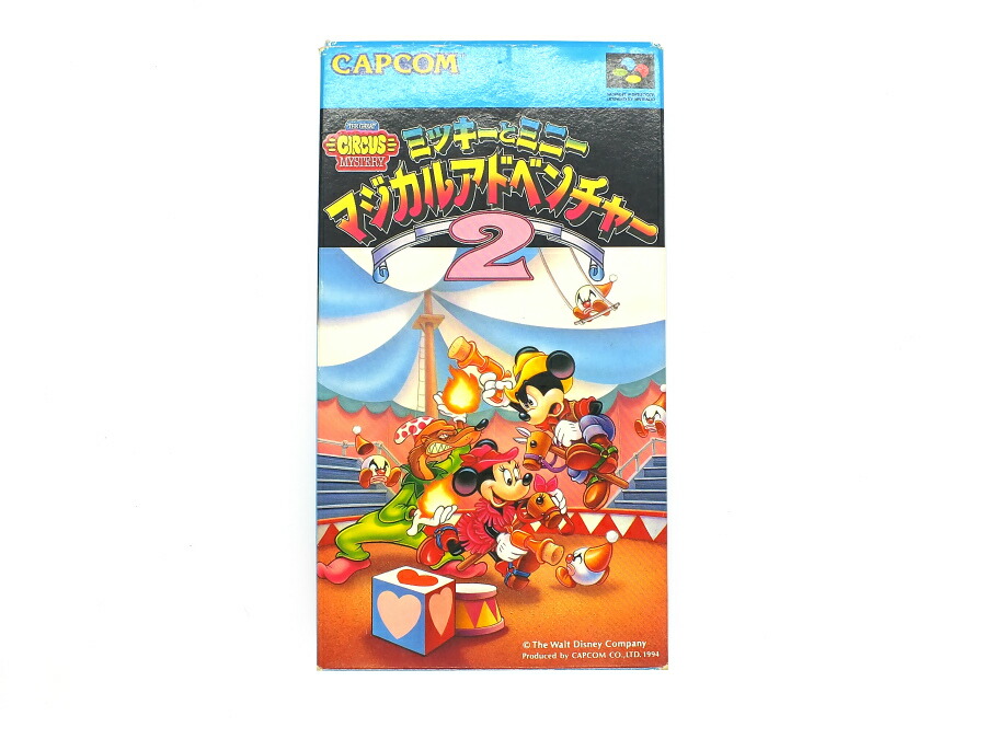 楽天市場】SFC スーパーファミコンソフト カプコン ミッキーの