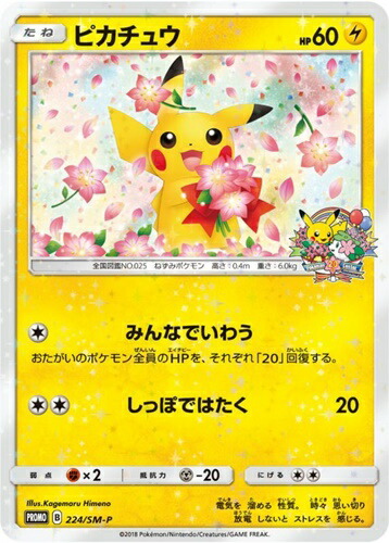 中古 ポケモンカードゲーム Promo ピカチュウ 224 Sm P 都城店 Psicologosancora Es