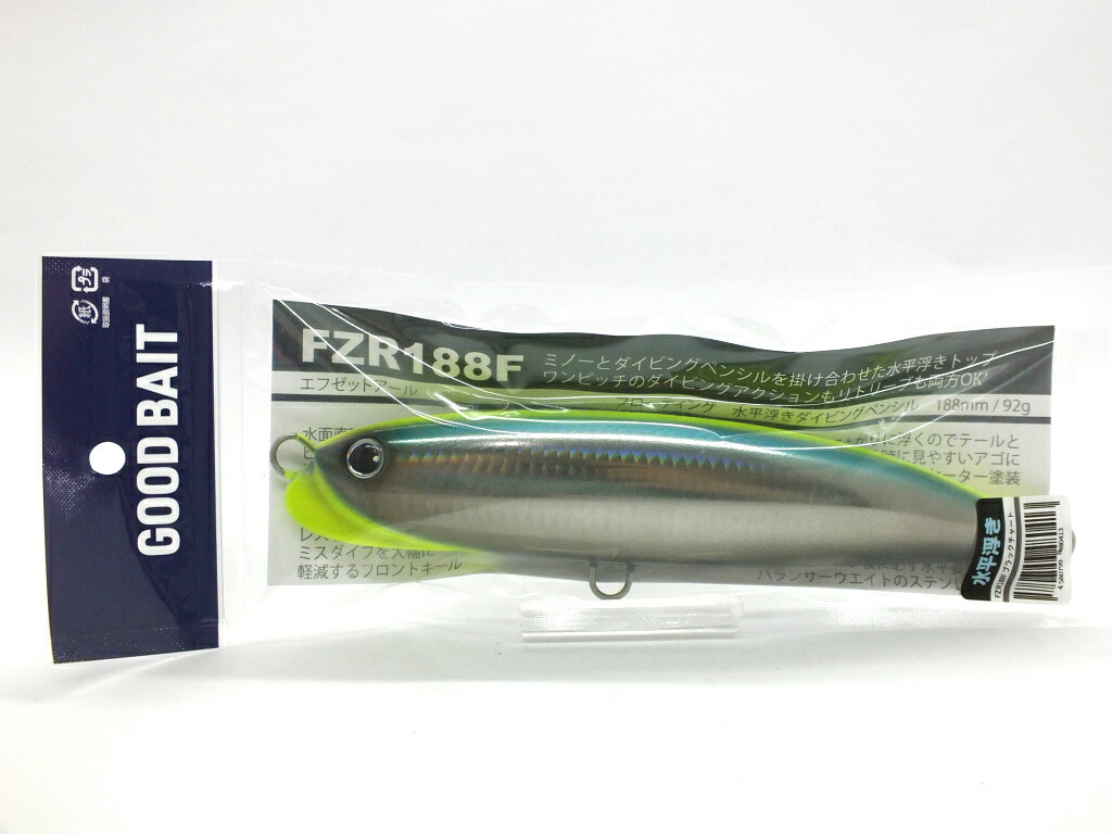 【未使用】GOOD BAIT グッドベイト FZR188F ブラックチャート【都城店】