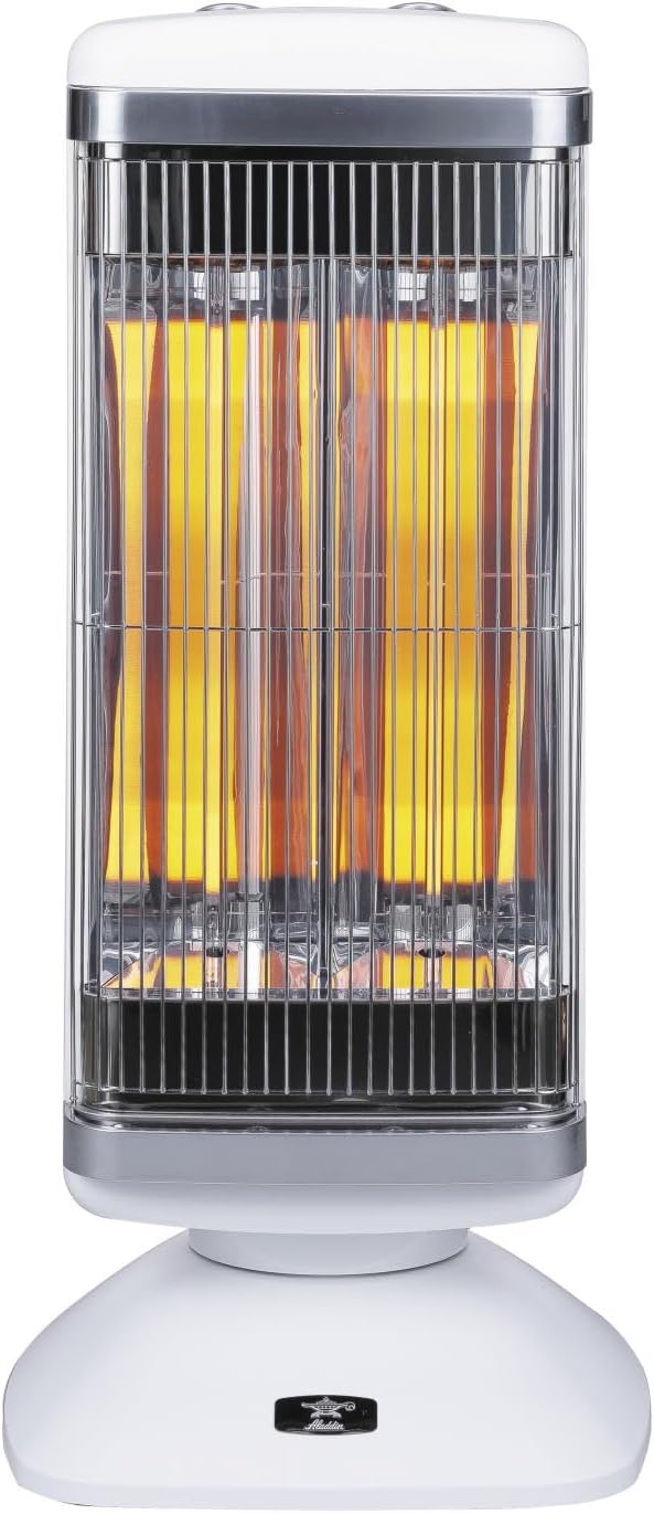 【未当て嵌める】アラジン(Aladdin) 明かり暖房器 遠赤石墨e暖房器 1000W 白いこと CAH-2G10E-W【都城店/拡張部分】