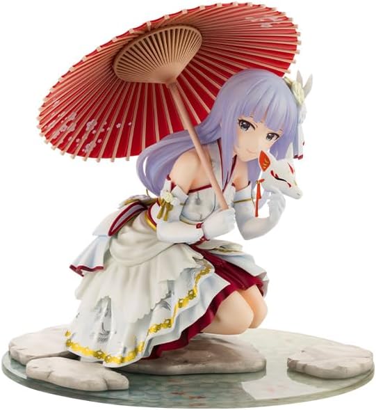 【新品】壽屋(KOTOBUKIYA) アイドルマスター ミリオンライブ! 白石 紬-セレブレイト・ミヤビ- 1/7スケール PVC製 塗装済み完成品 フィギュア 【都城店】