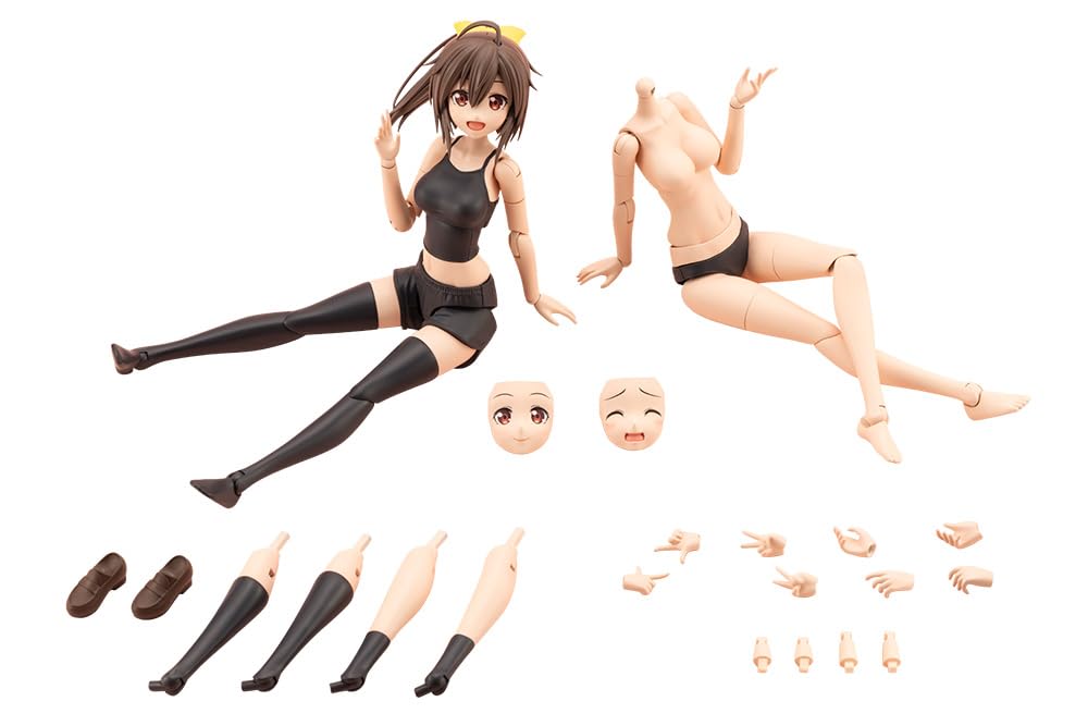 【未使用】壽屋(KOTOBUKIYA) 創彩少女庭園 グランデスケールドレスアップボディ【M】with 源内 あお 全高約250mm ノンスケール プラモデル【都城店】