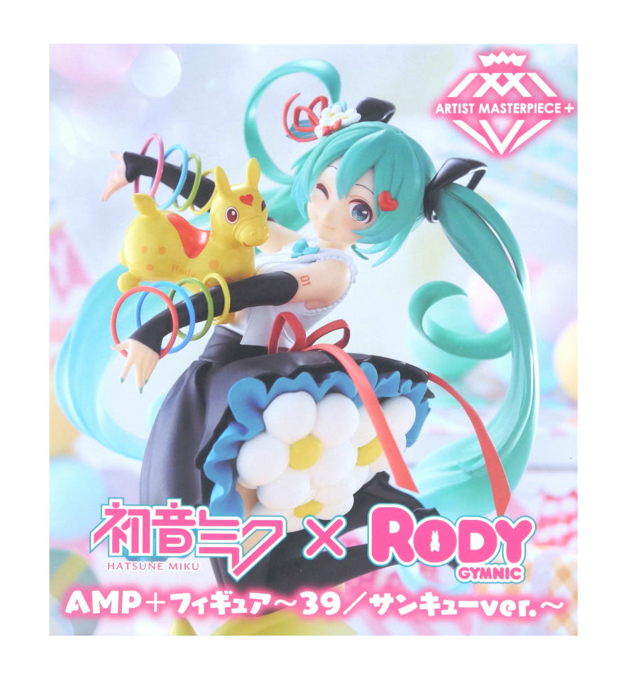 初音ミク×RODY AMP+39 フィギュア サンキューver. 20個 初音ミク×RODY AMP+フィギュア～39／サンキュー ver.～｜株式会社タイトー