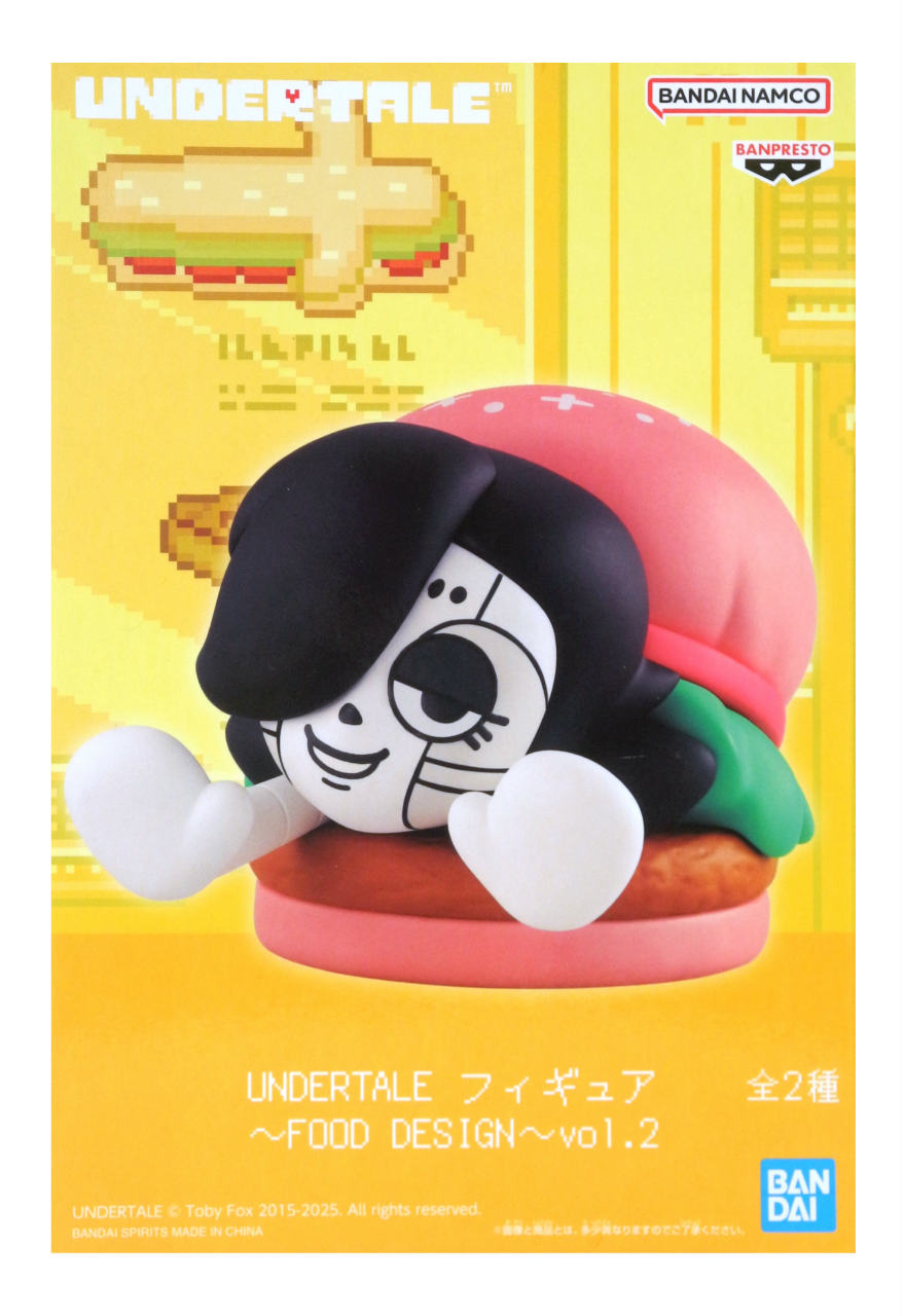 UNDERTALE FOOD DESIGN vol.2 2種8体セット UNDERTALE フィギュア～FOOD DESIGN～vol.2｜商品情報