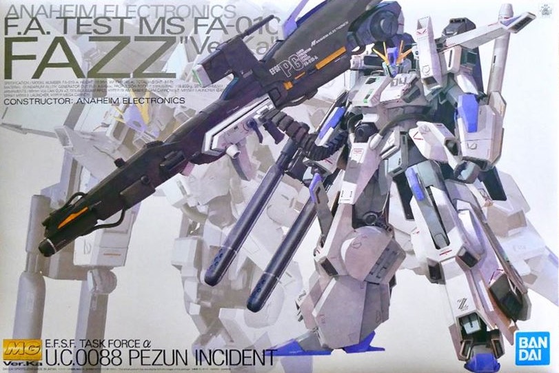 ★【未使用】 MG 1/100 FAZZ Ver.Ka (機動戦士ガンダム) プラモデル \