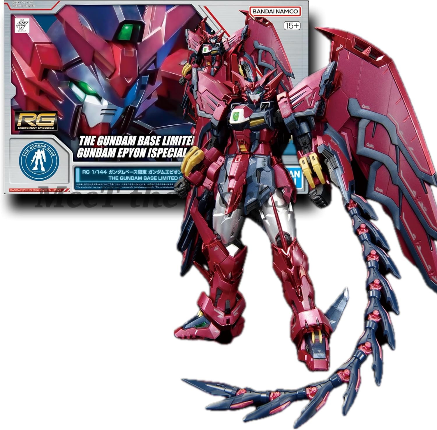 ★【未使用】RG 1/144 ガンダムベース限定 エピオン [スペシャルコーティング]新機動戦記 Wシリーズ "ガンプラ"【長崎時津店】｜お宝五番街