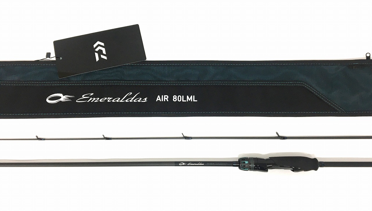 【中古】Daiwa(ダイワ)EMERALDAS AIR 80LML・K(2ピース) エメラルダス エア ロッド/釣竿【長崎時津店】|お宝五番街