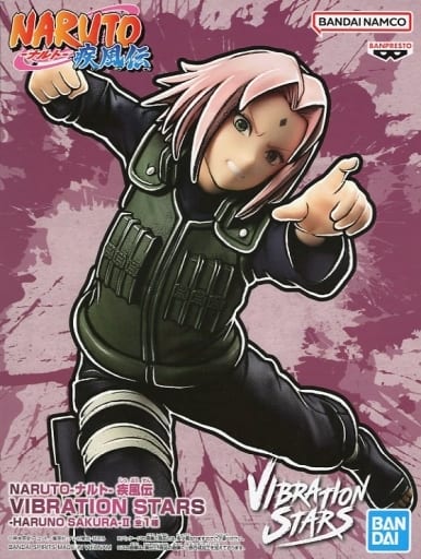 【未開封】NARUTO-ナルト- 疾風伝 VIBRATION STARS HARUNO SAKURA II 春野サクラ フィギュア【加納店】画像