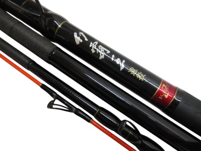DAIWA - 【中古/美品】 ダイワ 幻覇王 石鯛 MH 504・Q   /V116Y ダイワ 幻覇王 別誂 ホワイトキング 543・Q イクシーク57mm石突