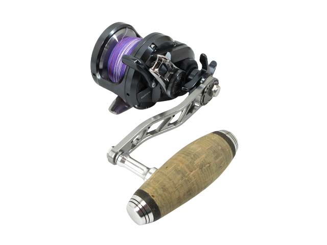 ※カスタム手持ち部分※【中古】【店先併売品】SHIMANO シマノオシアジガー Ｆ カスタム 2000NRHGベイトリール 【鹿児島店】