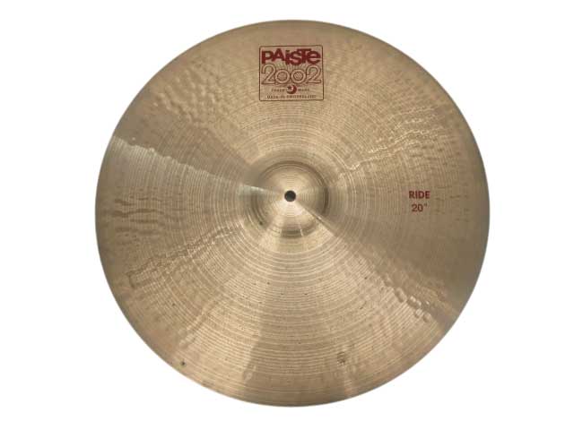 【中古】【店頭併売品】PAISTE 2002 RIDE 20&rdquo; 20インチパイステ ライドシンバル 【鹿児島店】｜お宝五番街
