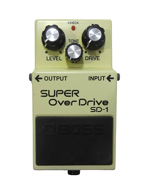 【中古】 BOSS SD-1 Super Overdrive JRC 4558DD 2012年製 ボス エフェクター オーバードライブ 【鹿児島店】