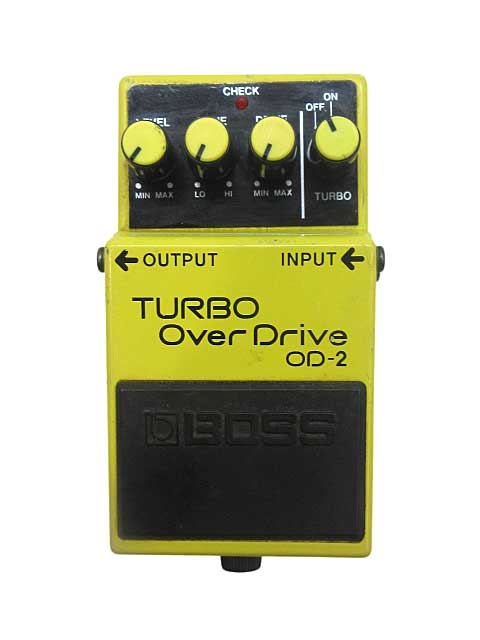 【中古】【店頭併売品】 BOSS OD-2 TURBO Over Drive　ACA 1990年製 ボス エフェクター オーバードライブ 【鹿児島店】