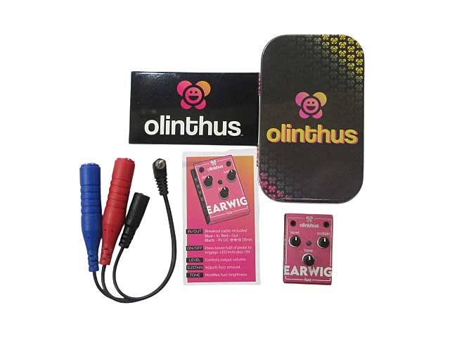 【新品未使用】【店頭併売品】 Olinthus EARWIG オリンサス イヤーウイグ エフェクター ファズ 【鹿児島店】