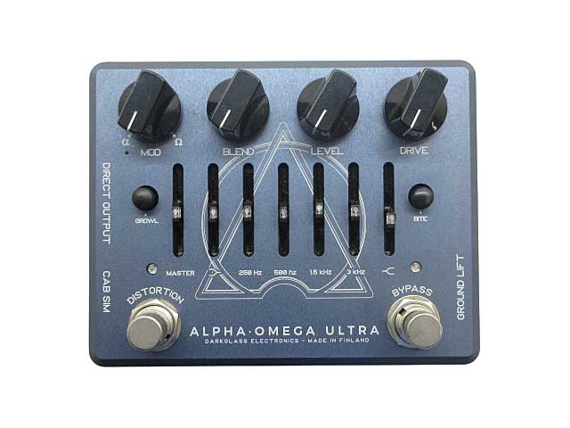 【中古】【店頭併売品】Darkglass Electronics Alpha・Omega Ultraベース用プリアンプ ディストーション エフェクター【鹿児島店】|お宝五番街