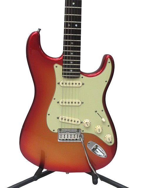 【中古】 Fender USA American Deluxe Stratocaster N3 Cherry Burst エレキギター ストラトキャスター フェンダー 【鹿児島店】