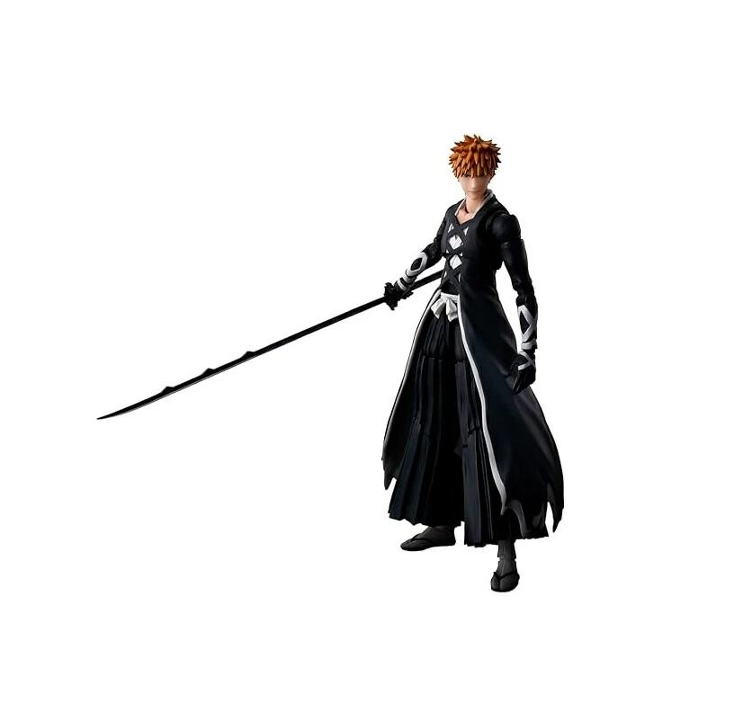 【未開封】【店頭併売品】 BANDAI SPIRITS バンダイスピリッツ S.H.Figuarts S.H.フィギュアーツ BLEACH 千年血戦篇 黒崎一護 -卍解・天鎖斬月- 約155mm ABS&PVC製 塗装済み可動フィギュア ※対象年齢15歳以上※ 【鹿児島店】