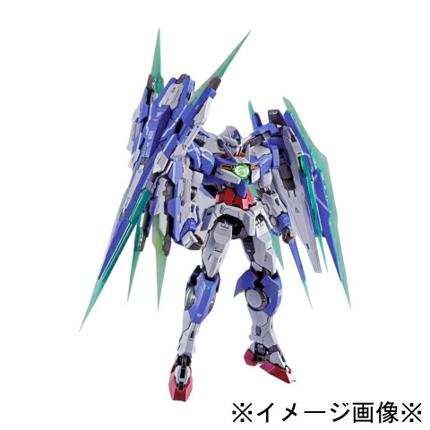 【未開封】【店頭併売品】 BANDAI SPIRITS バンダイスピリッツ METAL BUILD ダブルオークアンタ フルセイバー 約180mm ABS&PVC&ダイキャスト製 塗装済み可動フィギュア 機動戦士ガンダム00 ※輸送箱未開封品※対象年齢15歳以上※ 【鹿児島店】
