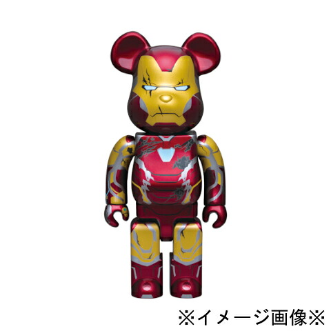 【未開封】【店頭併売品】MEDICOM TOY メディコム・トイMARVEL INFINITY SAGA IRON MANHappyくじ 「BE@RBRICK」SP賞 BE@RBRICK 400% IRON MANMark 85[Battle Damaged Ver.] ベアブリック※対象年齢15歳以上※【鹿児島店】｜お宝五番街