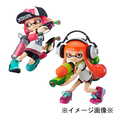 【未開封】【店頭併売品】GOOD SMILE COMPANY グッドスマイルカンパニーfigma 400-DX Splatoon/Splatoon2 ガール DXエディションノンスケール プラスチック製 塗装済み可動フィギュア※対象年齢15歳以上※【鹿児島店】｜お宝五番街