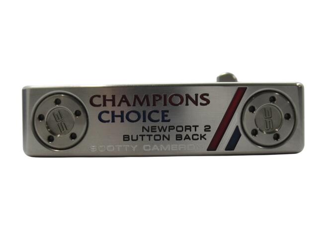 【中古】【店先併売品】※頭顱取りまかなう付き添い人※Titleist タイトリストSCOTTY CAMERON CHAMPIONS CHOICENEWPORT2 BUTTON BACK パターSCOTTY CAMERONCHANPIONS CHOICE 34in ゴルフ野球クラブ【鹿児島店】