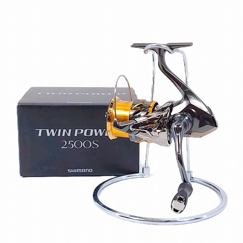 SHIMANO TWIN POWER 2500MgS スピニングリール Yahoo!オークション -「ツインパワー2500mgs」の落札相場・落札価格