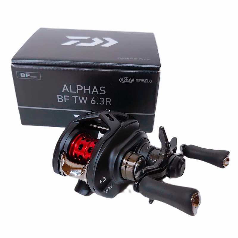 【未当て嵌める】ダイワ DAIWA25 アルファス BF TW 6.3Rベイトリール 木管【釣具/一宮店】