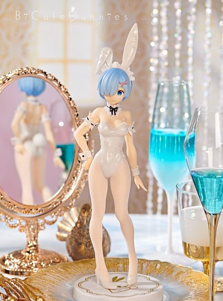 【未開封】Re:ゼロから始める異世界生活 BiCute Bunnies Figure レム ホワイトパールver. フィギュア【一宮店】画像