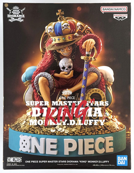 【輸送箱 未開封】ONE PIECE SUPER MASTER STARS DIORAMA “KING” MONKEY.D.LUFFY ワンピース モンキー・D・ルフィ フィギュア【一宮店】