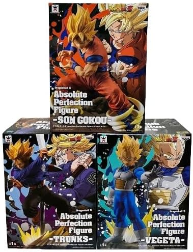 【未開封】ドラゴンボールZ Absolute Perfection Figure 全3種セット 孫悟空 ベジータ トランクス フィギュア【一宮店】 24,750円