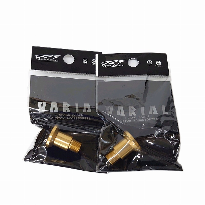 【未使用】【2点セット】DRTVARIAL ホイールキャップ Mk1ゴールドルアー 釣具用品 【釣具/一宮店】｜お宝五番街
