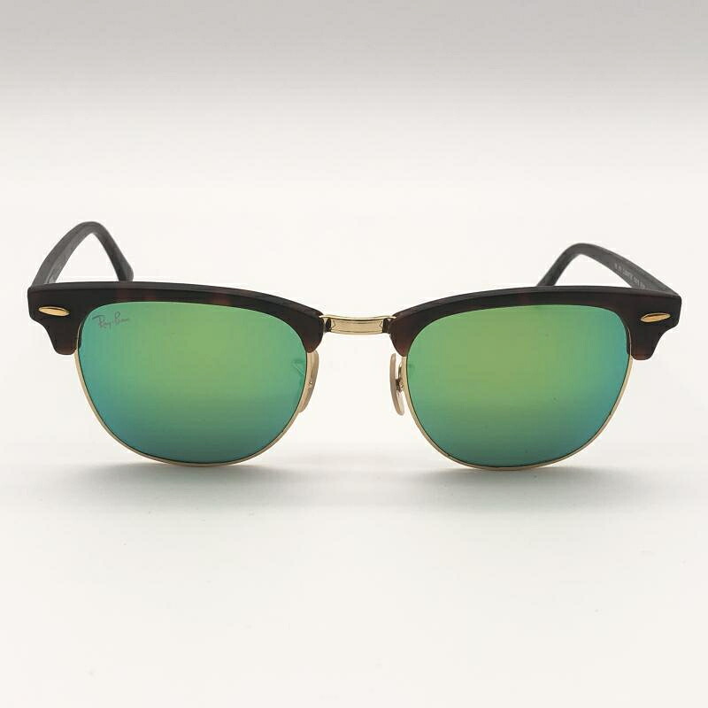 【中古】Ray-Ban CLUBMASTER CLASSIC サングラス RB3016 ブラウン レイバン[10]