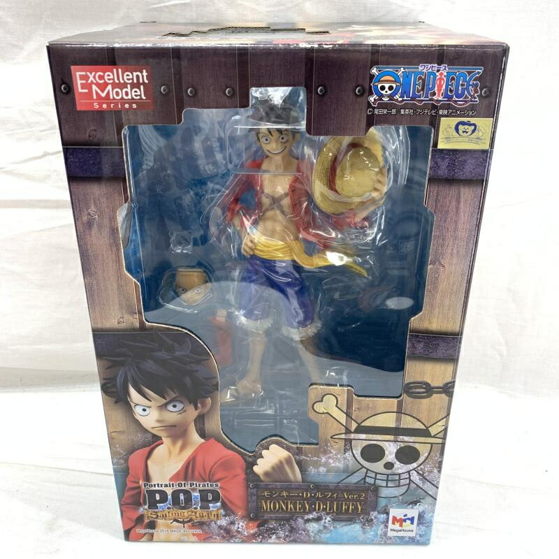 【中古】未開 箱日焼け）P.O.P) Sailing Again モンキー・D・ルフィ Ver.2[91]