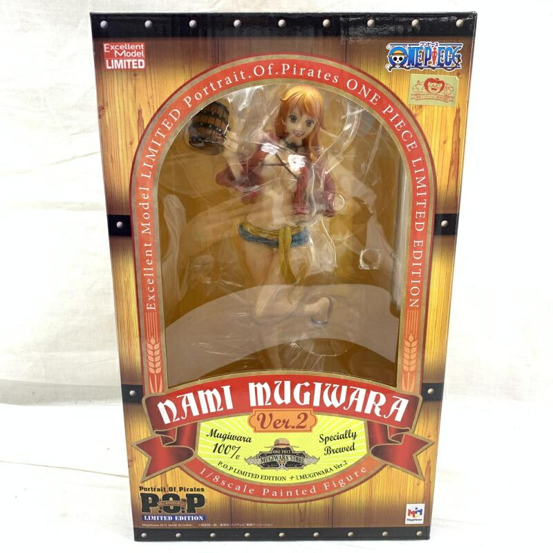 【中古】未開 箱日焼け)Portrait.Of.Pirates (P.O.P) LIMITED EDITION ナミ MUGIWARA Ver.2[91]