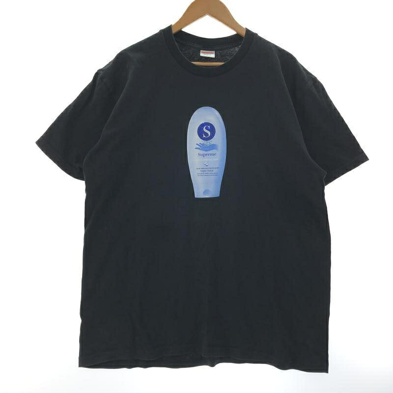 【中古】Supreme 19FW Super Cream Tee Tシャツ L ブラック シュプリーム ニベア[10]