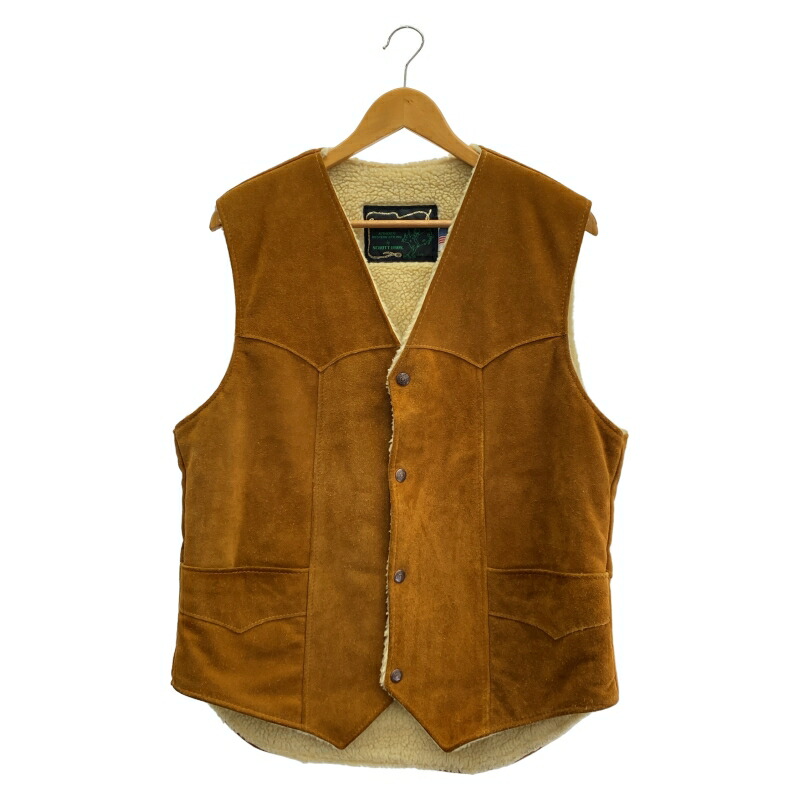 楽天市場】Schott N.Y.C. ショット LEATHER POCKET PILE VEST レザー