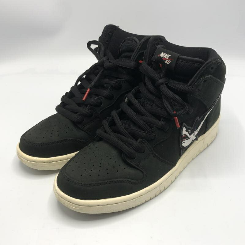 【中古】NIKE × OSKI SB DUNK HIGH PRO ISO スニーカー 27cm CI2692-001 ブラック ナイキ オスキ[10]