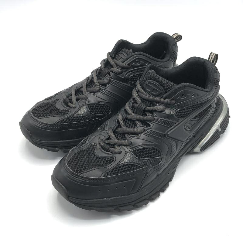 【中古】DIESEL S-Serendipity Pro-X1 スニーカー 27糎 RN93243 黒いこと ディーゼル[10]
