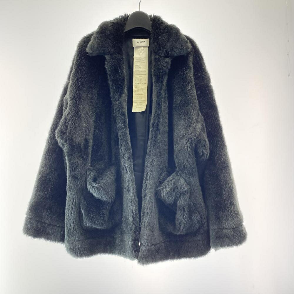 楽天市場】doublet(ダブレット) HAND-PAINTED FUR JACKET ハンドペイン