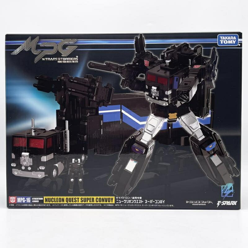 【中古】テープ二度貼 タカラトミー トランスフォーマー MPG-16 ニュークリオンクエスト スーパーコンボイ オプティマスプライム[17]