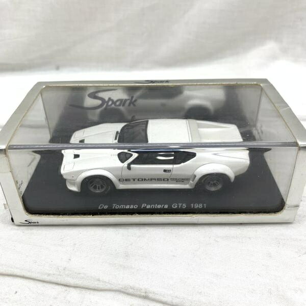 【中古】箱傷み)1/43 De Tomaso Pantera GT5 1981(ホワイト) [91]