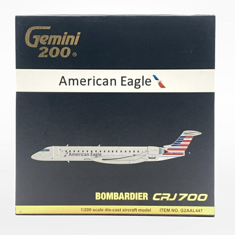 【中古】Gemini200 1/200 ボンバルディア CRJ700 アメリカン・イーグル[10]｜お宝創庫