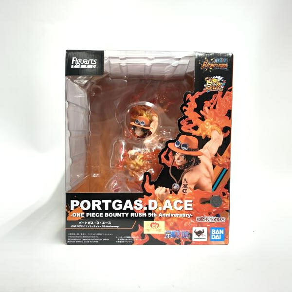 【中古】未開封)フィギュアーツZERO [超激戦] ポートガス･Ｄ・エース -ONE PIECE バウンティラッシュ 5th Anniversary-[18]